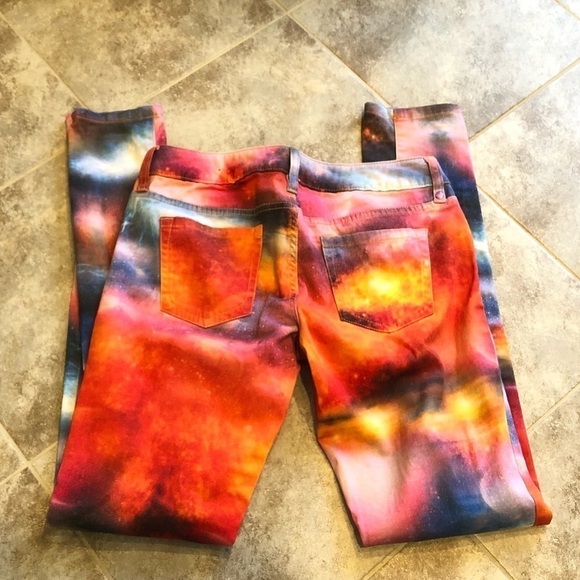 L’Amour Nanette Lepore galaxy denim leggings - Picture 3 of 12